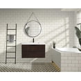 thumbnail image 1 of San Diego 36" Floating Bathroom Vanity Walnut, 1 of 10