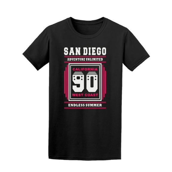San Diego Adventure Unlimited Ca T-Shirt Men -Image by Shutterstock, Male Large