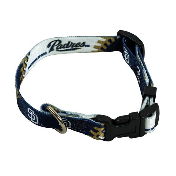 San Diego Baseball Padres Extra Large XL Adjustable Dog Pet Collar