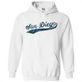 thumbnail image 1 of San Diego Baseball Script - Hometown Pride, Pitcher Hoodie - Medium - White, 1 of 6