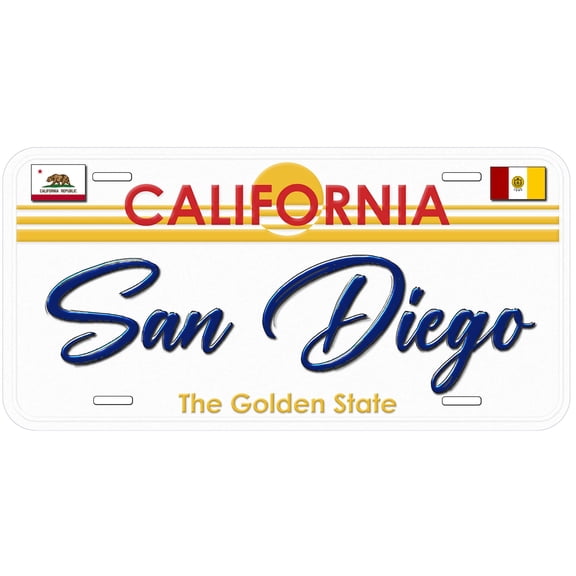 San Diego CA TAG08 Novelty Car Auto License Plate