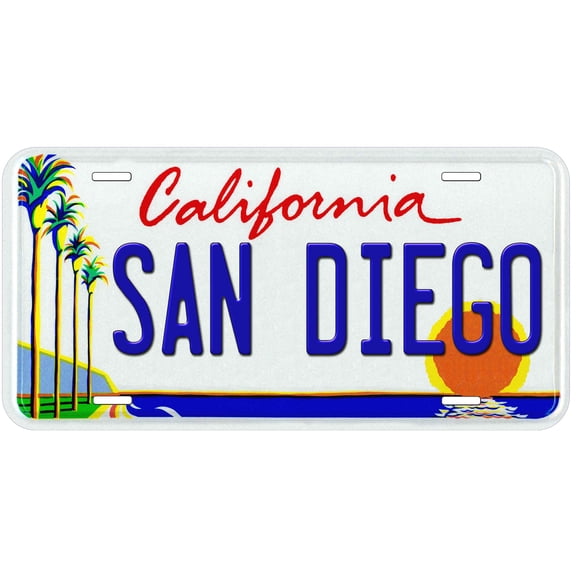 San Diego CA TAG09 Novelty Car Auto License Plate