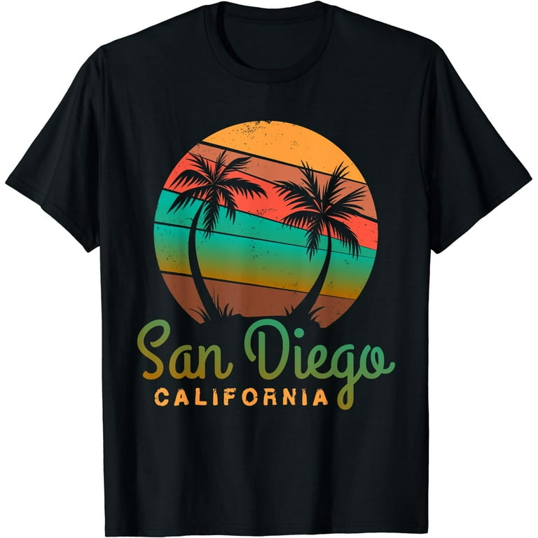 San Diego Ca T Shirt Palm Trees California Souvenir San Diego Ca T Shirt Palm Trees California Souvenir