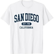 San Diego California Est 1769 Arched Text boys girls T-Shirt