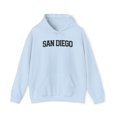 thumbnail image 1 of San Diego California Local Pride Moving Hoodie, Gifts, Hooded Sweatshirt, 1 of 4