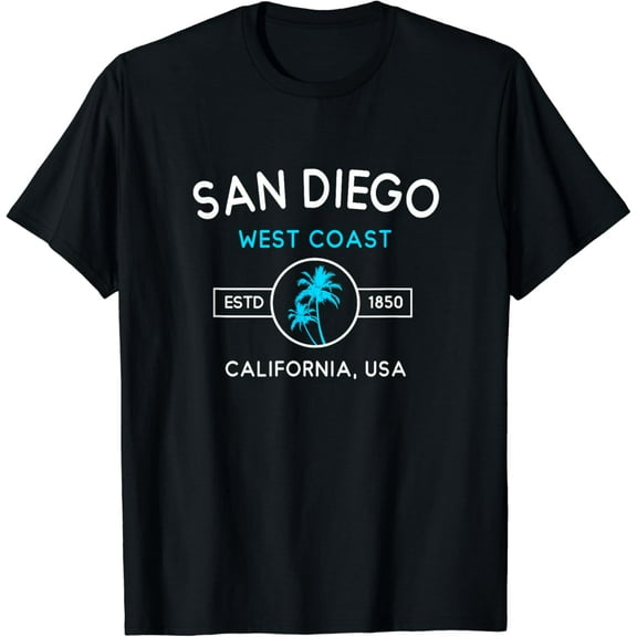San Diego California T Shirt Vintage CA Souvenirs