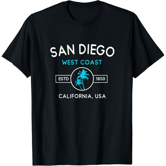 San Diego California T Shirt Vintage CA Souvenirs