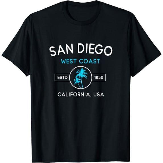 San Diego California T Shirt Vintage CA Souvenirs