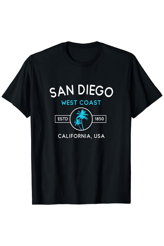San Diego California T Shirt Vintage CA Souvenirs