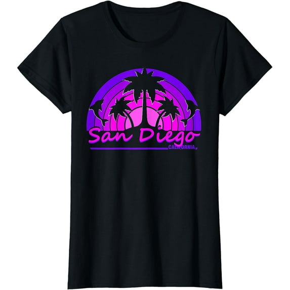 San Diego, California Tourist and Hometown Souvenir T Shirt