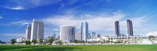 San Diego California USA Canvas Art - Panoramic Images (36 x 12)