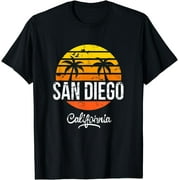 San Diego California Vintage T Shirt Retro Beach Style