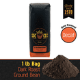 thumbnail image 1 of San Diego Coffee 5 Star Blend DECAF, Dark Roast, Ground Coffee, 16-Ounce Bag, 1 of 9
