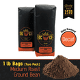 thumbnail image 1 of San Diego Coffee DECAF Central American Blend, Medium Roast, Ground Coffee, 16-Ounce Bags (Pack of 2), 1 of 9