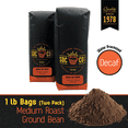 thumbnail image 1 of San Diego Coffee DECAF Vanilla Nut, Medium Roast, Ground Coffee, 16-Ounce Bags (Pack of 2), 1 of 9