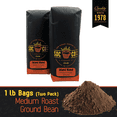 thumbnail image 1 of San Diego Coffee Island Blend, Medium Roast, Ground Coffee, 16-Ounce Bags (Pack of 2), 1 of 9