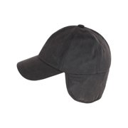 San Diego Hat Company Distressed Baseball Cap with Earflap Men
