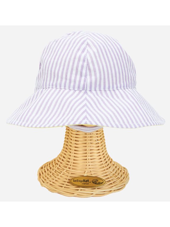 San Diego Hat Company Girl's Bucket Hat XS Lavender