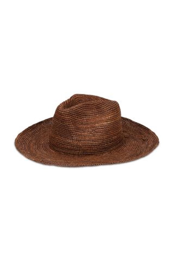 San Diego Hat Company Raffia Fedora One Size Rtl $145