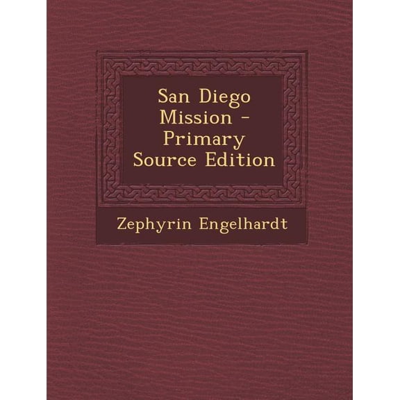 San Diego Mission Paperback