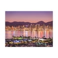 thumbnail image 1 of San Diego Night Skyline Canvas Artwork Breathtaking Stunning Cityscape for Home Decor Ready to Hang, 1 of 18