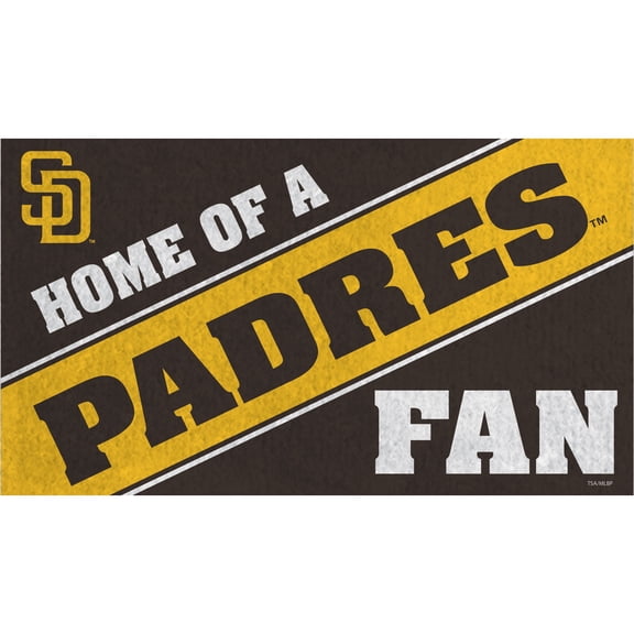 San Diego Padres 18" x 30" Team Turf Mat