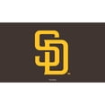 thumbnail image 1 of San Diego Padres 28" x 16" Logo Indoor/Outdoor Trapper Mat, 1 of 2