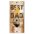 thumbnail image 1 of San Diego Padres 5'' x 12'' Best Dad Bottle Opener, 1 of 1