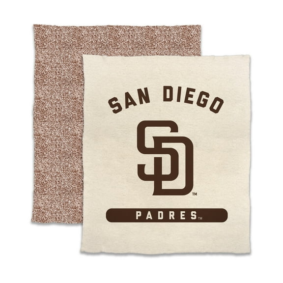 San Diego Padres 50- x 60- Luxe Dreams Throw Blanket
