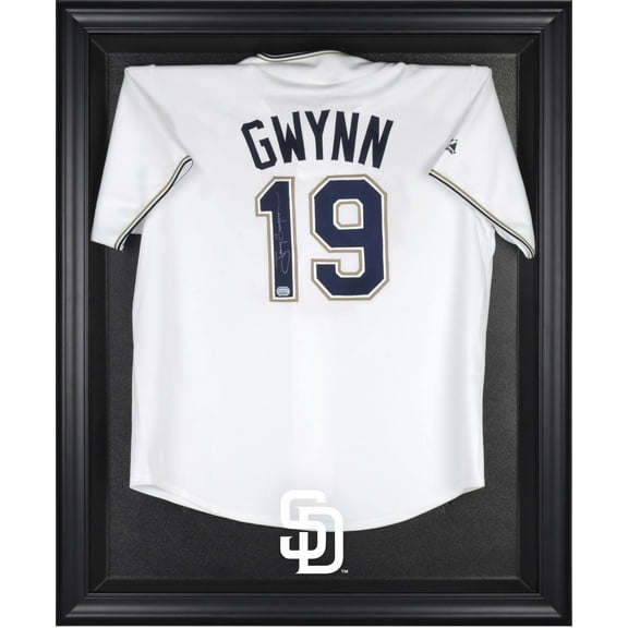 San Diego Padres Black Framed Logo Jersey Display Case