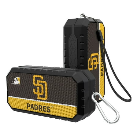 San Diego Padres End Zone Water Resistant Bluetooth Speaker