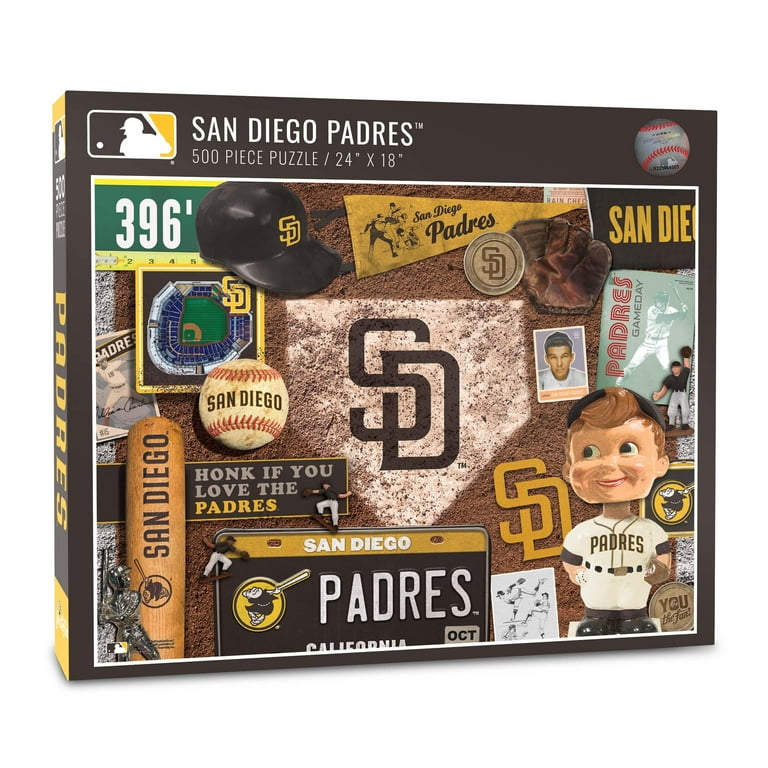 San Diego Padres Retro Series Puzzle - 500-Piece Collectible