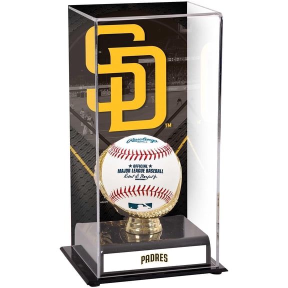 San Diego Padres Sublimated Display Case with Image