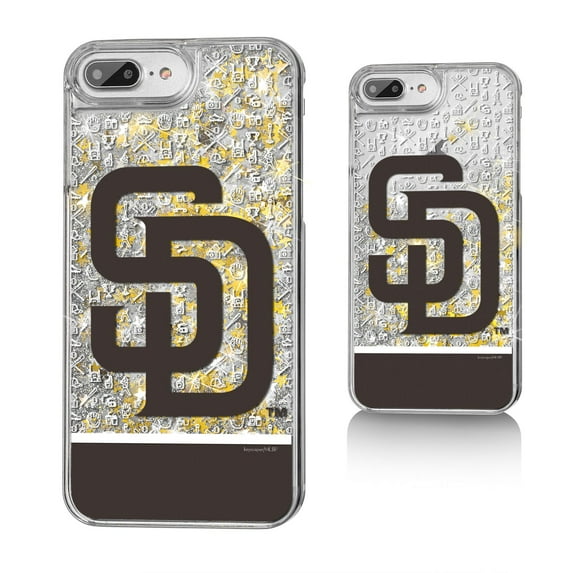 San Diego Padres iPhone Glitter Memories Print Design Case