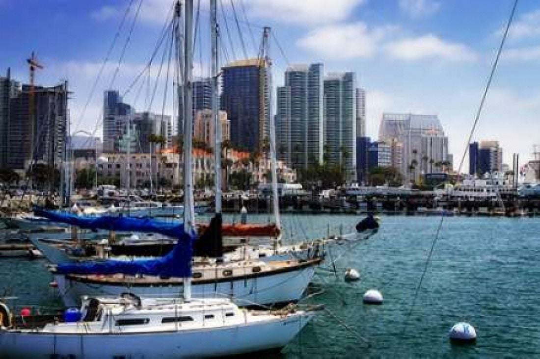 San Diego Que I Canvas Art - Alan Hausenflock (20 x 28)