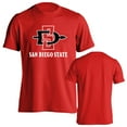 thumbnail image 1 of San Diego State University Aztecs Classic Arch with Mascot Short Sleeve T-Shirt, 1 of 4