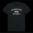 thumbnail image 1 of San Diego State University Aztecs Distressed Arch College T-Shirt, Black - Extra Large, 1 of 1