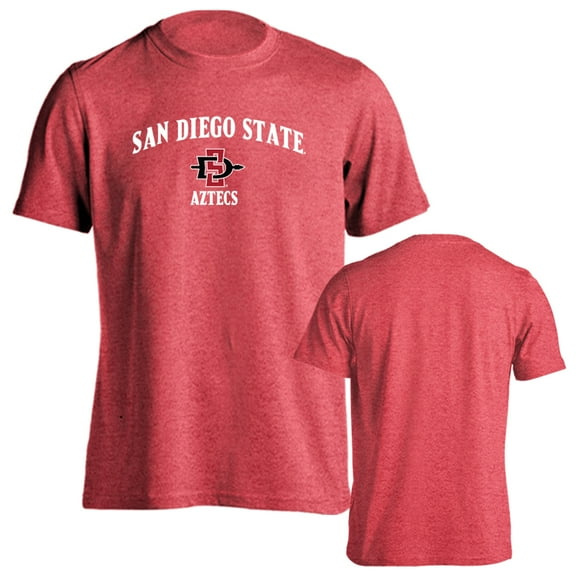 San Diego State University Aztecs Distressed Retro Short Sleeve T-Shirt