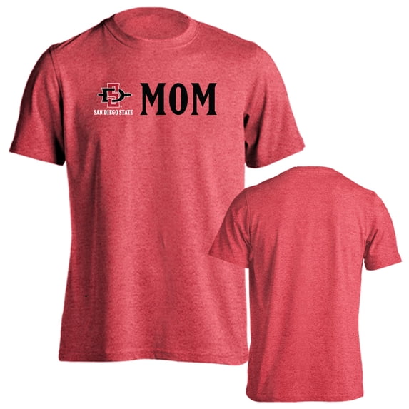 San Diego State University Aztecs Mom Proud Parent Short Sleeve T-Shirt