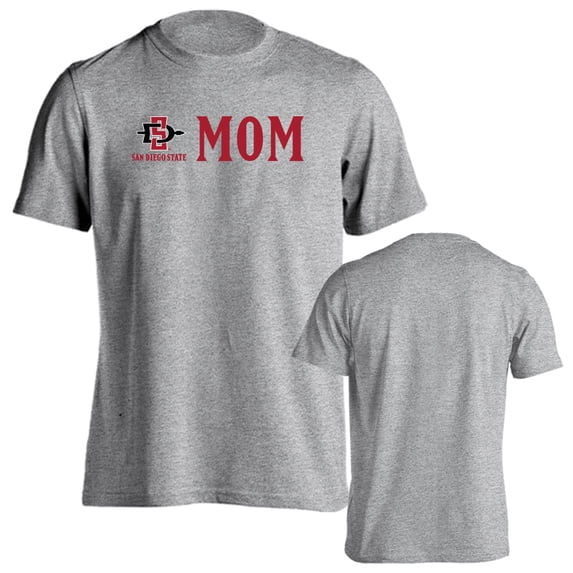 San Diego State University Aztecs Mom Proud Parent Short Sleeve T-Shirt
