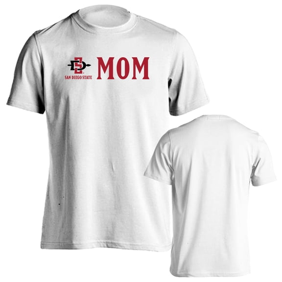San Diego State University Aztecs Mom Proud Parent Short Sleeve T-Shirt