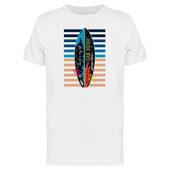 San Diego Surf Is My Life Tee Men's -Image by Shutterstock