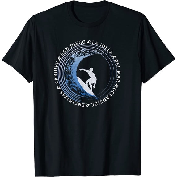 San Diego Surf Shirt / San Diego Beach Shirt Gift T-Shirt