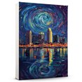 thumbnail image 1 of San Diego Travel Canvas Prints, California Starry Night Travel decor, San Diego Map Poster, California Travel Decor Artwork - 98AZ1197, 1 of 2