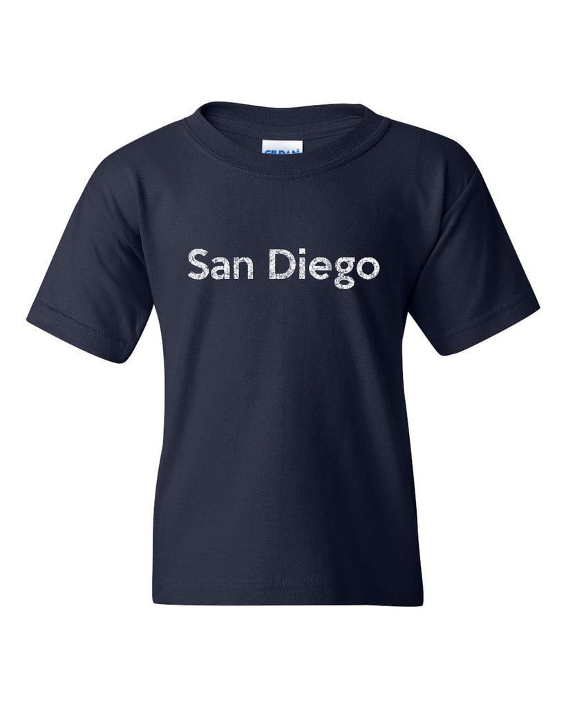 San Diego Unisex Youth Kids T-Shirt Tee Clothing Youth