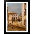 thumbnail image 1 of San Francesco della Vigna, Church And Campo 28x38 Large Black Wood Framed Print Art by Canaletto, 1 of 2
