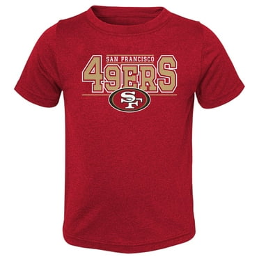 NFL San Francisco 49ers Youth Long Sleeve Cotton Tee - Walmart.com
