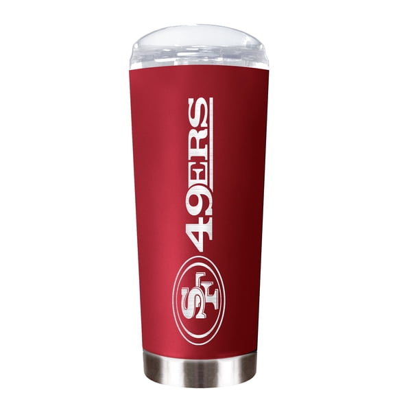 San Francisco 49ers 18oz. Team Color Laser Logo Roadie