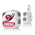thumbnail image 1 of San Francisco 49ers 2-in-1 Pastime Design USB Charger, 1 of 1