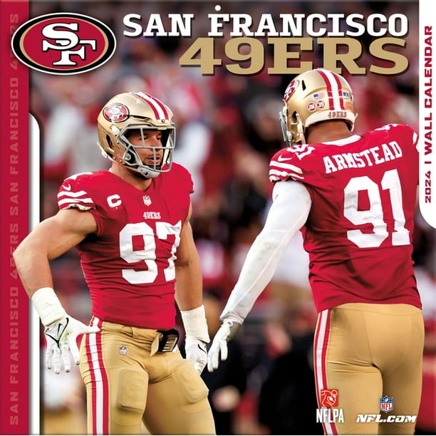 San Francisco 49ers 2024 12x12 Team Wall Calendar (Other)